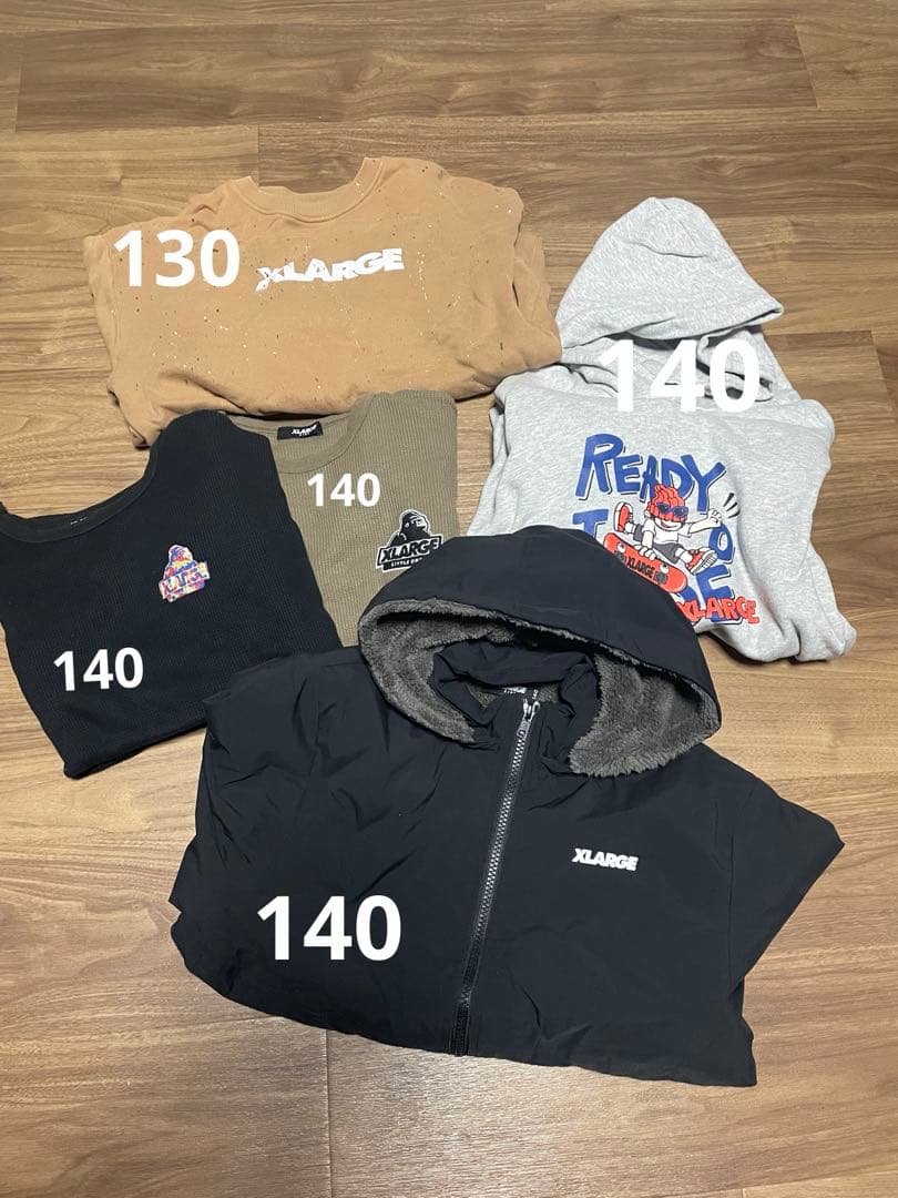 XLARGE キッズ服 5点セット