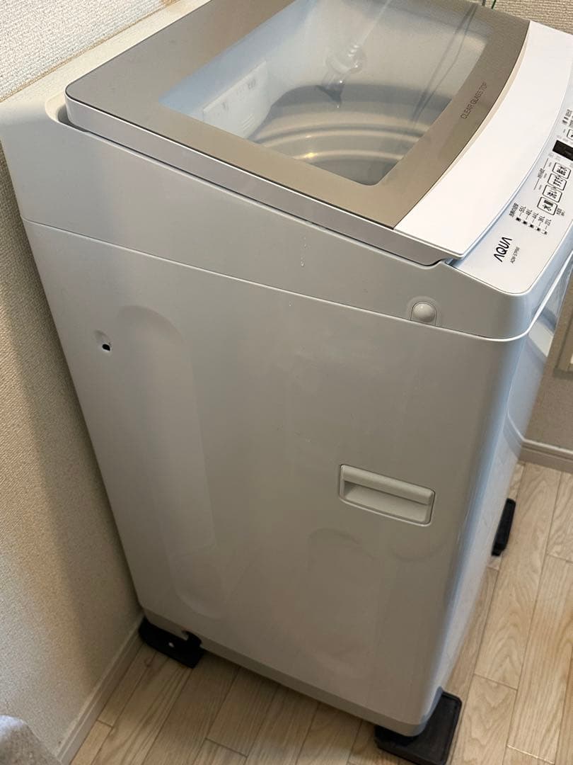 【2023年製】AQUA 洗濯機 7kg AQW-S7P 美品