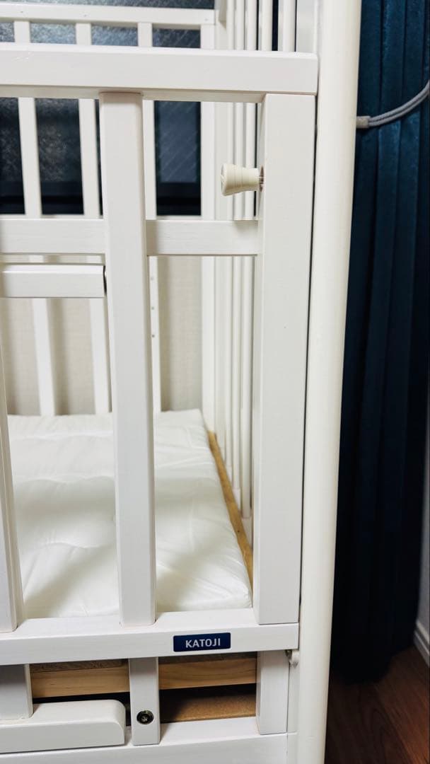 【Koi】KATOJIミニベビーベッド　ハイタイプ　60×90cm