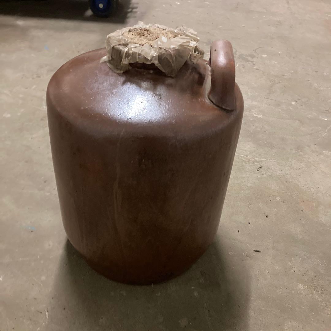 引き取り限定 希少 未開栓 古酒 四万十川 火振り酒 25.6kg ダバダ火振り