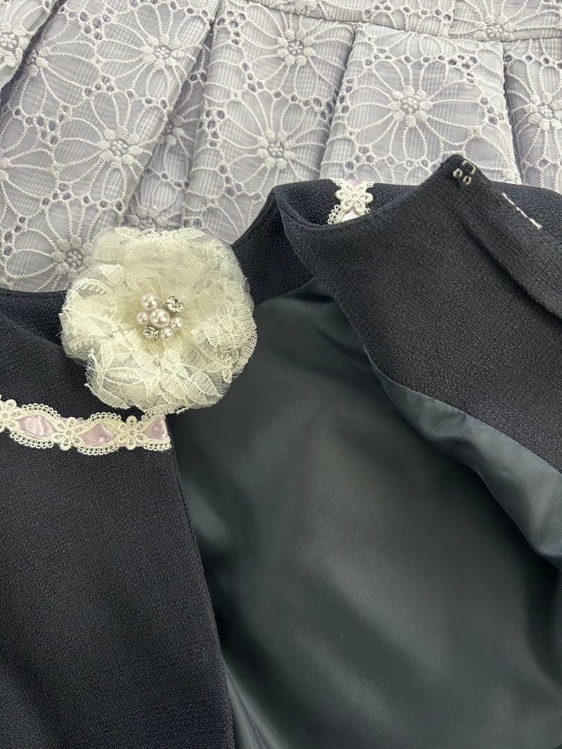 kotomama　美品✳︎ ショパン　フラワーパステルレースアンサンブル