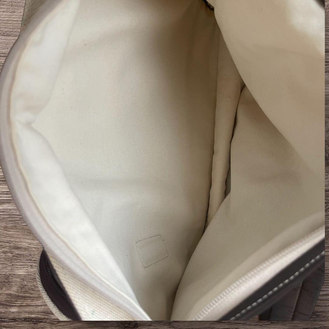 MESSAGE 蔵前街歩き リュック レザー 職人製 日本製 WH/BR