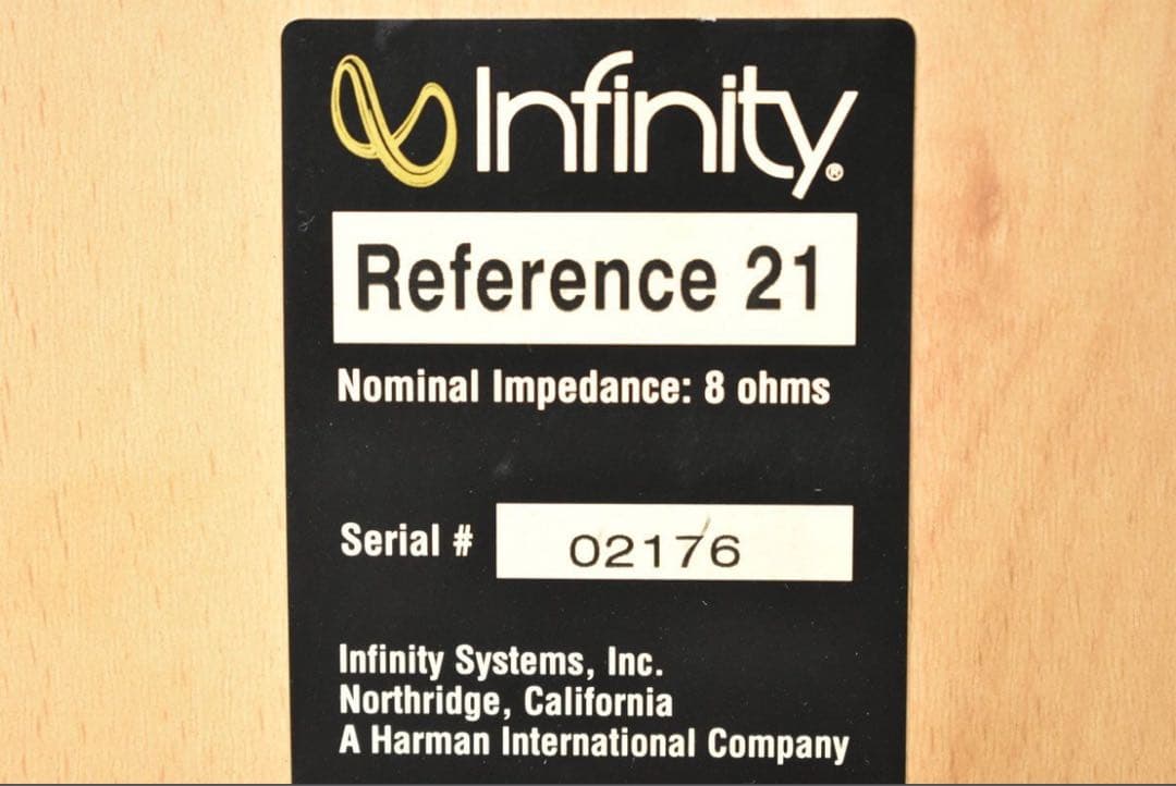スピーカー　Infinity Reference 21★発送無料