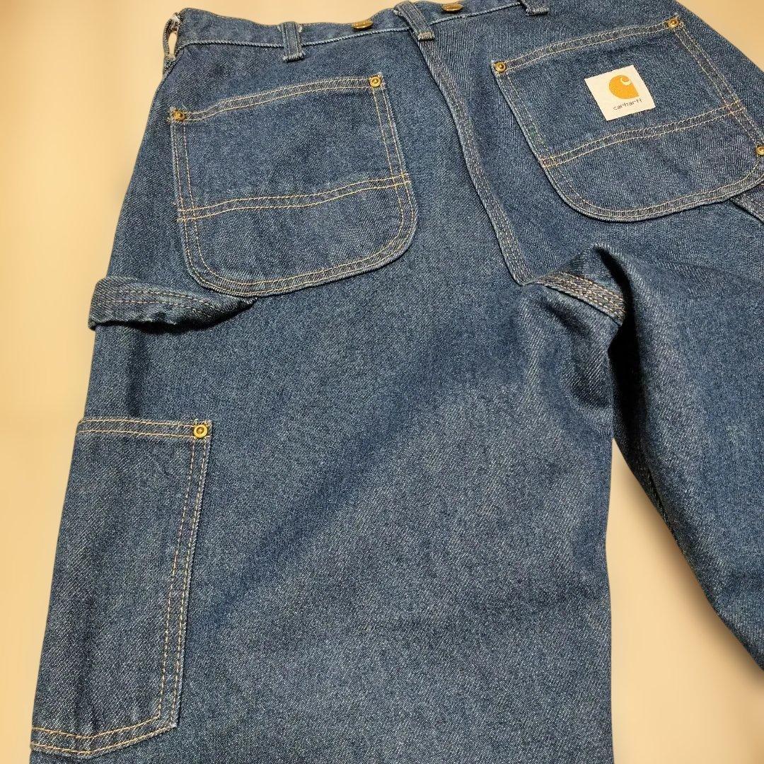 Carhartt カーハート ダブルニー デニム ワークパンツ 古着 31