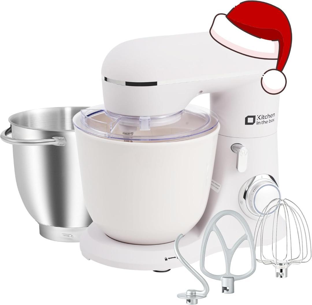 4.5L　ミキサー　ステンレス　大容量　家庭用　業務用　混ぜる　スタンド　こねる