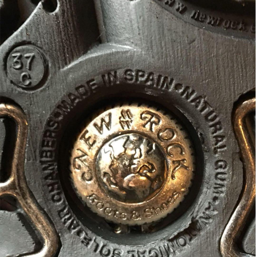 NEW ROCK 厚底ブーツ 37