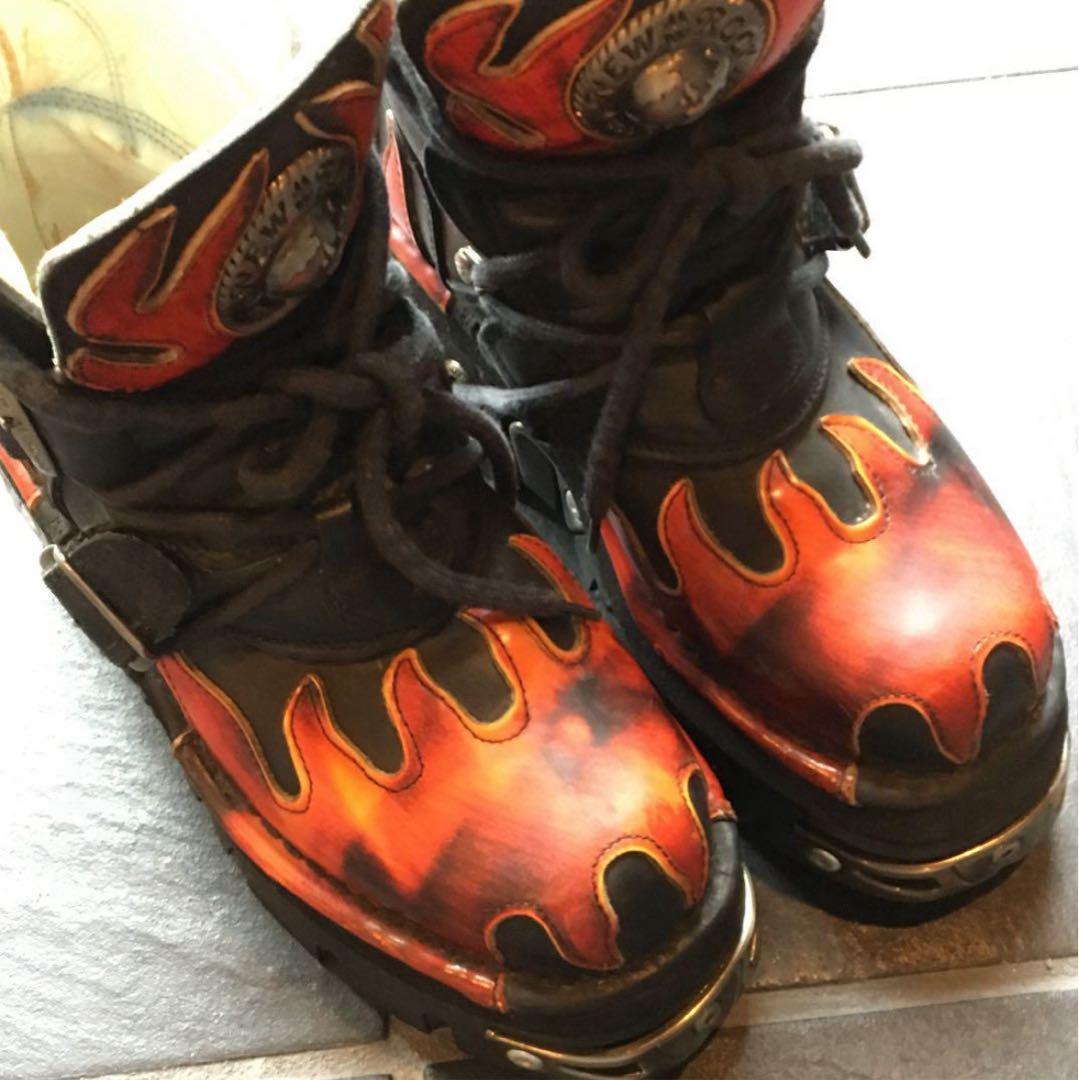 NEW ROCK 厚底ブーツ 37