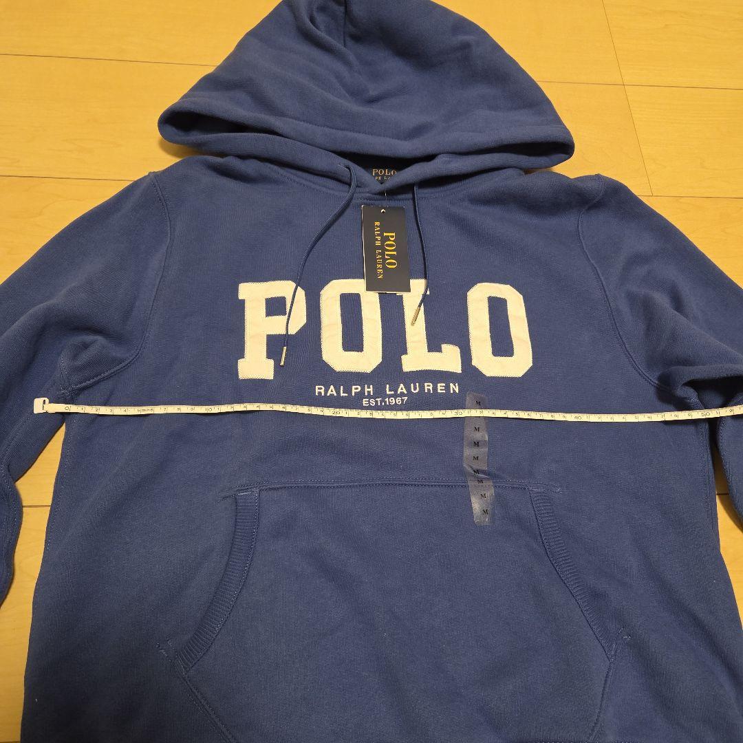 Polo Ralph Lauren フード付きパーカー 青　サイズM　新品未使用