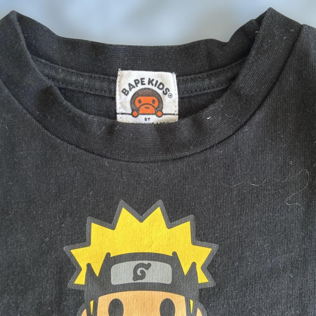 未使用⭐️BAPE KIDS NARUTO Tシャツ 100cm ブラック