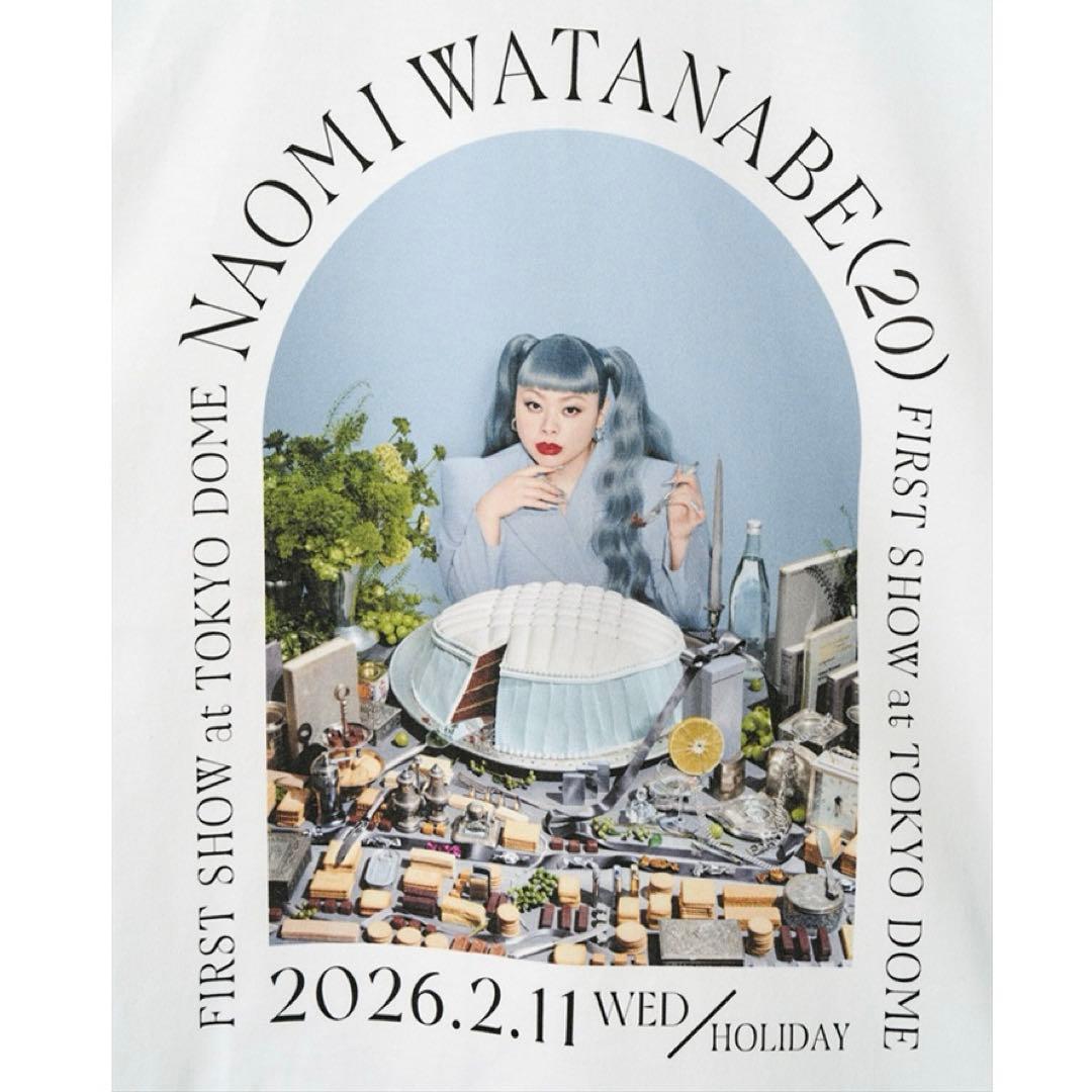 渡辺直美 (20) in 東京ドームTシャツ Mサイズ【新品・未開封】