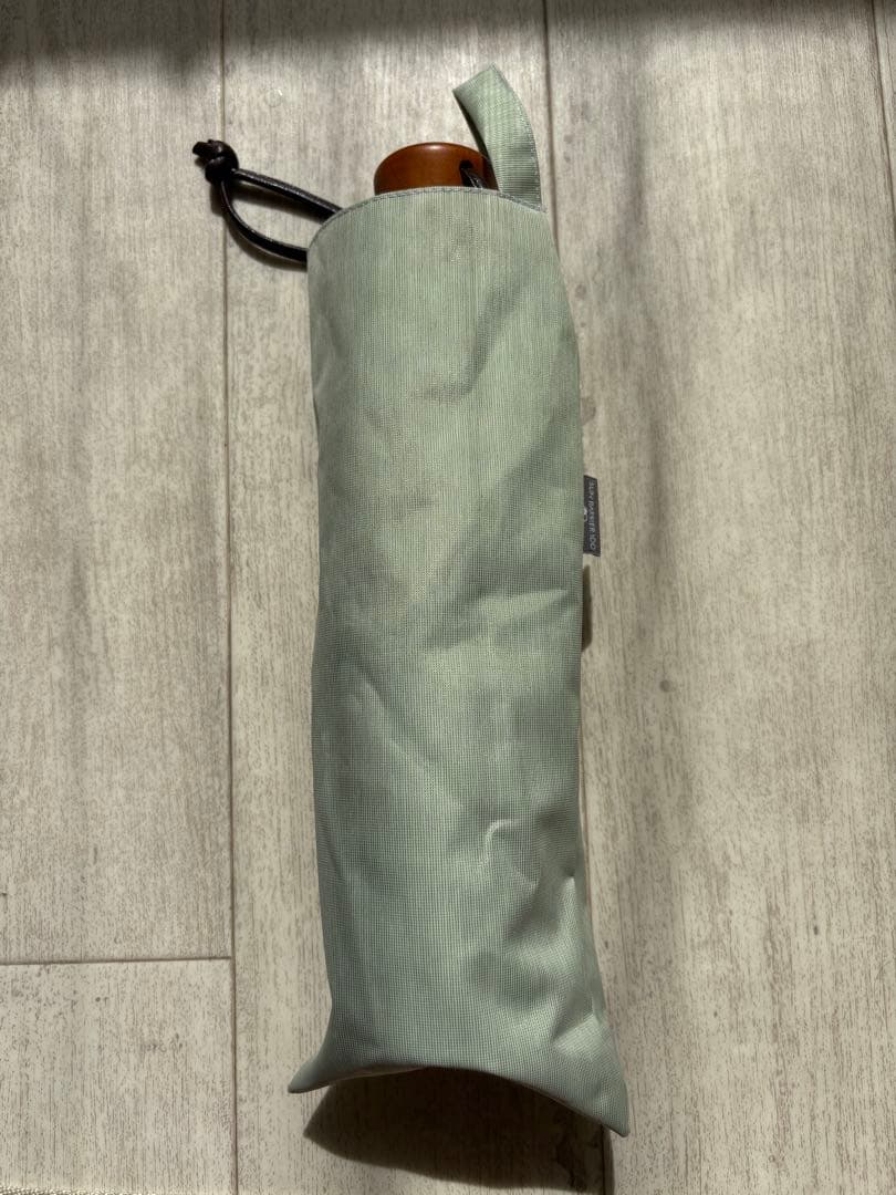 【サンバリア100】3段折り日傘 グリーン