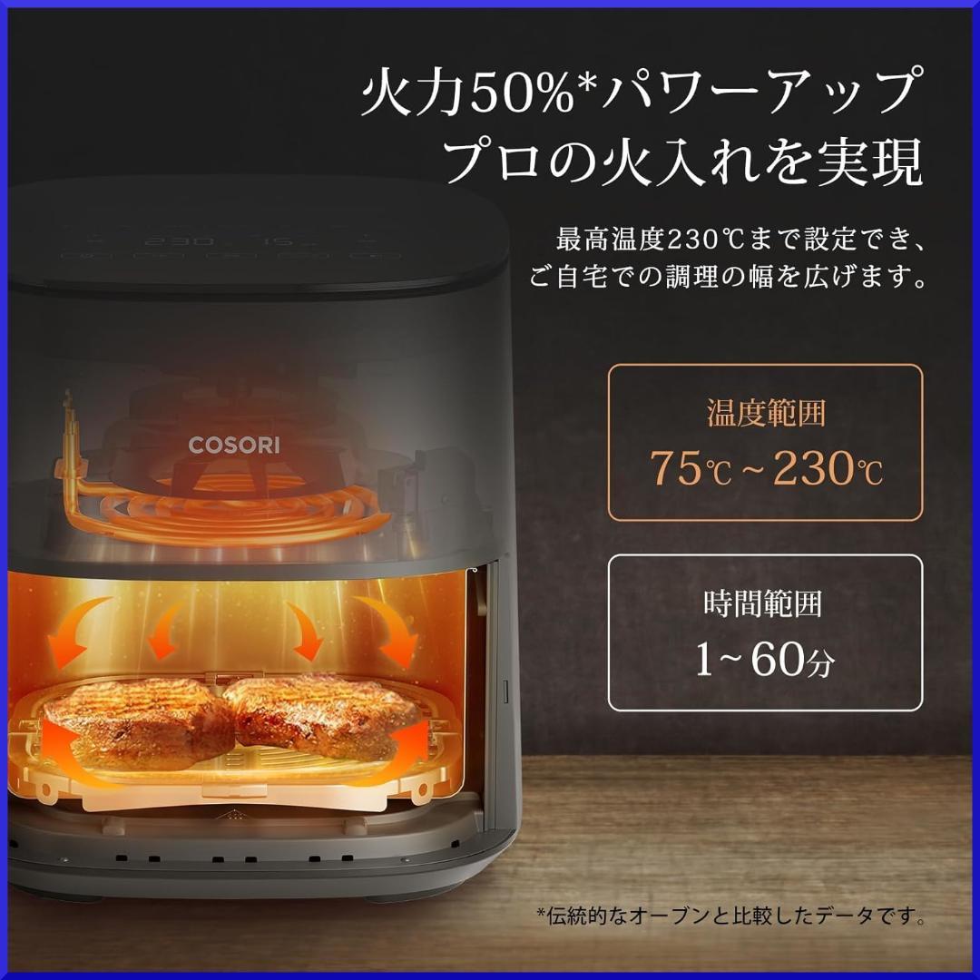 COSORI ノンフライヤー 4.7L 新品・未開封