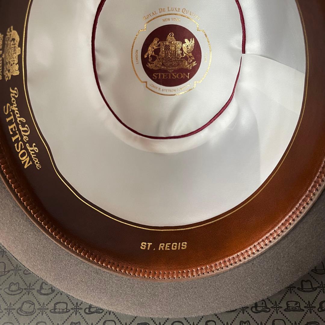 【150周年記念・USA製】STETSON St. Regis セントレジス