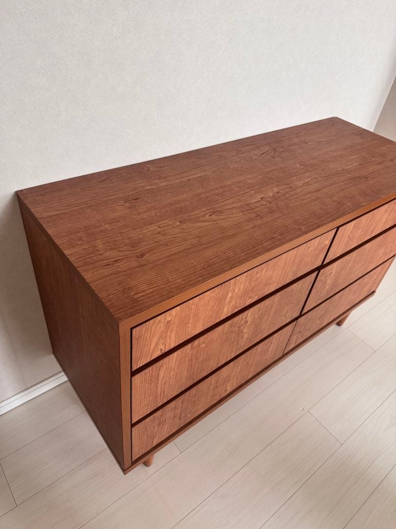 LOWYA ロウヤ 木製チェスト 引き出し