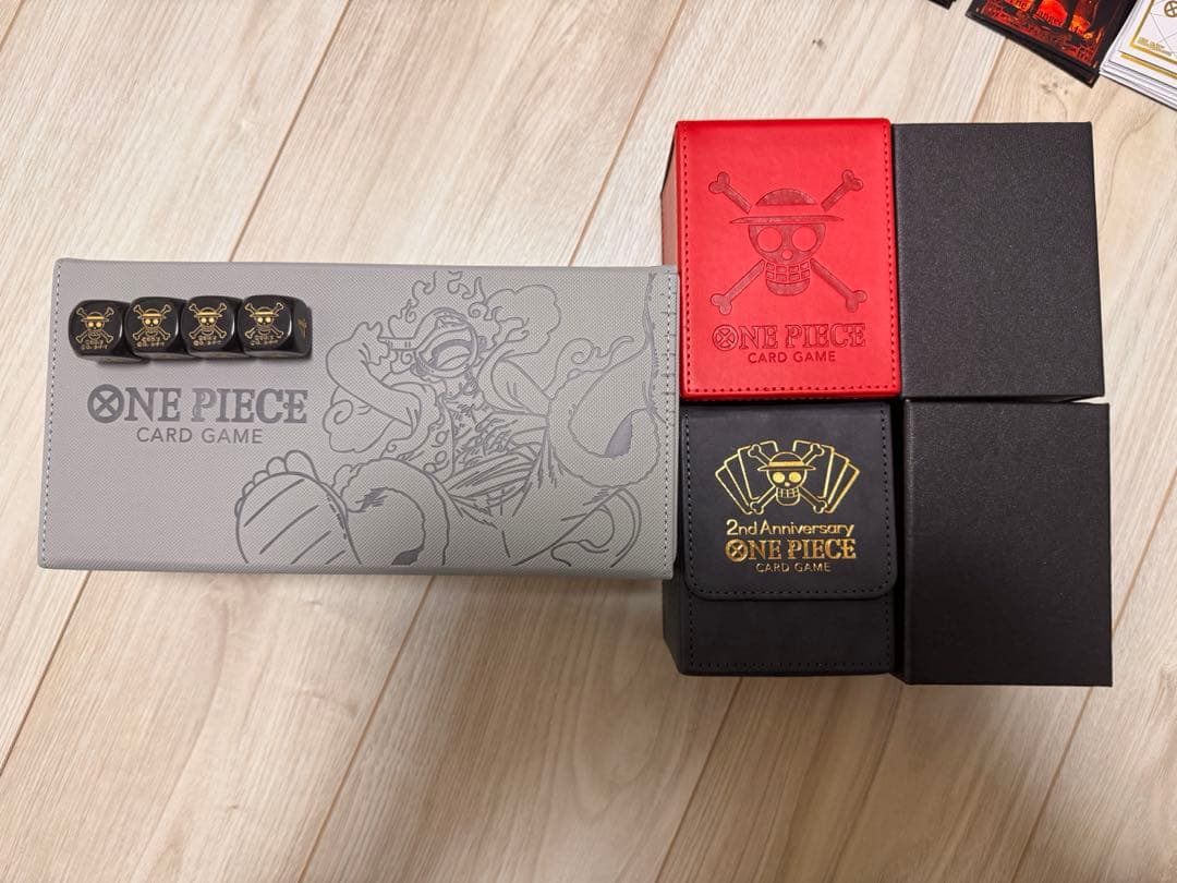 ひ*な様 引退　ワンピースカード　プレイマット　スリーブ　ケース　デッキ　まとめ
