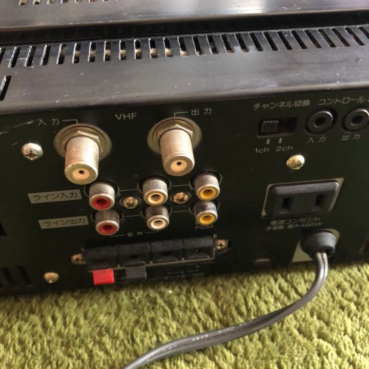 ベータビデオデッキ✴︎SONYBetamax【ジャンク品】