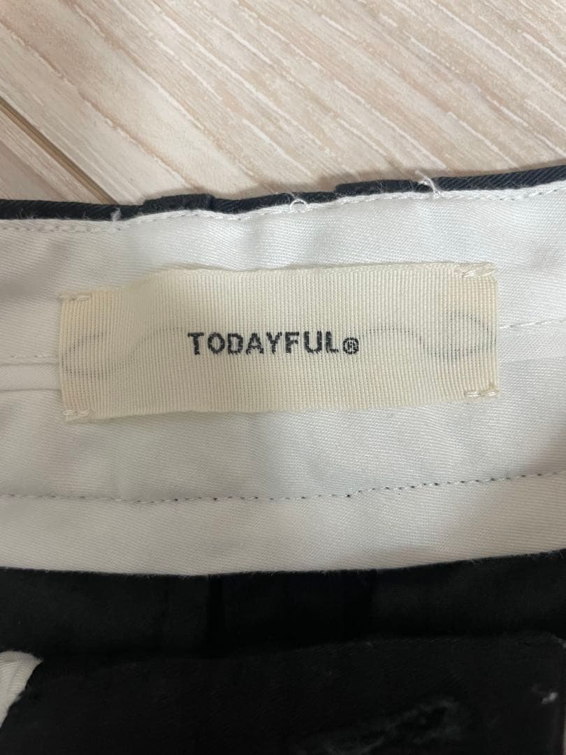 moneさん専用todayful tuck tapered trousers