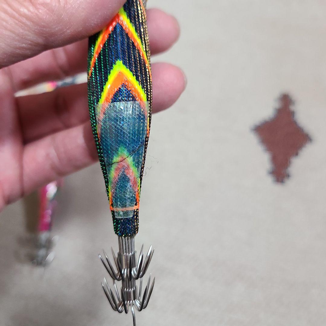 餌木猿3.5号中古8点セット