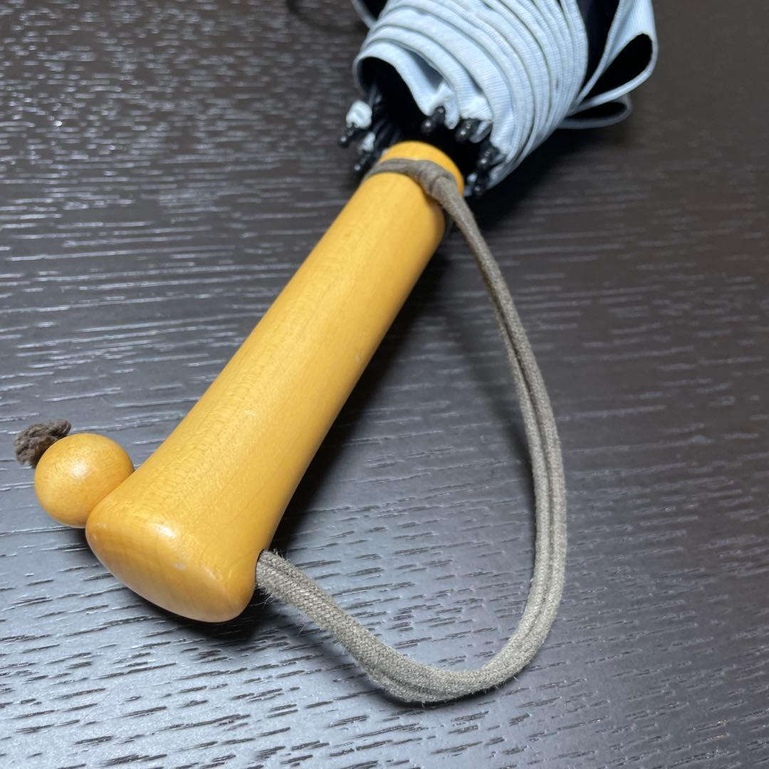 サンバリア100 折りたたみ日傘 ２段折 フロストブルー