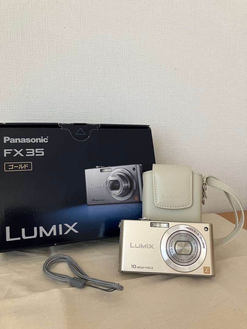 Pansonic デジカメ LUMIX DMC-FX35 ゴールド