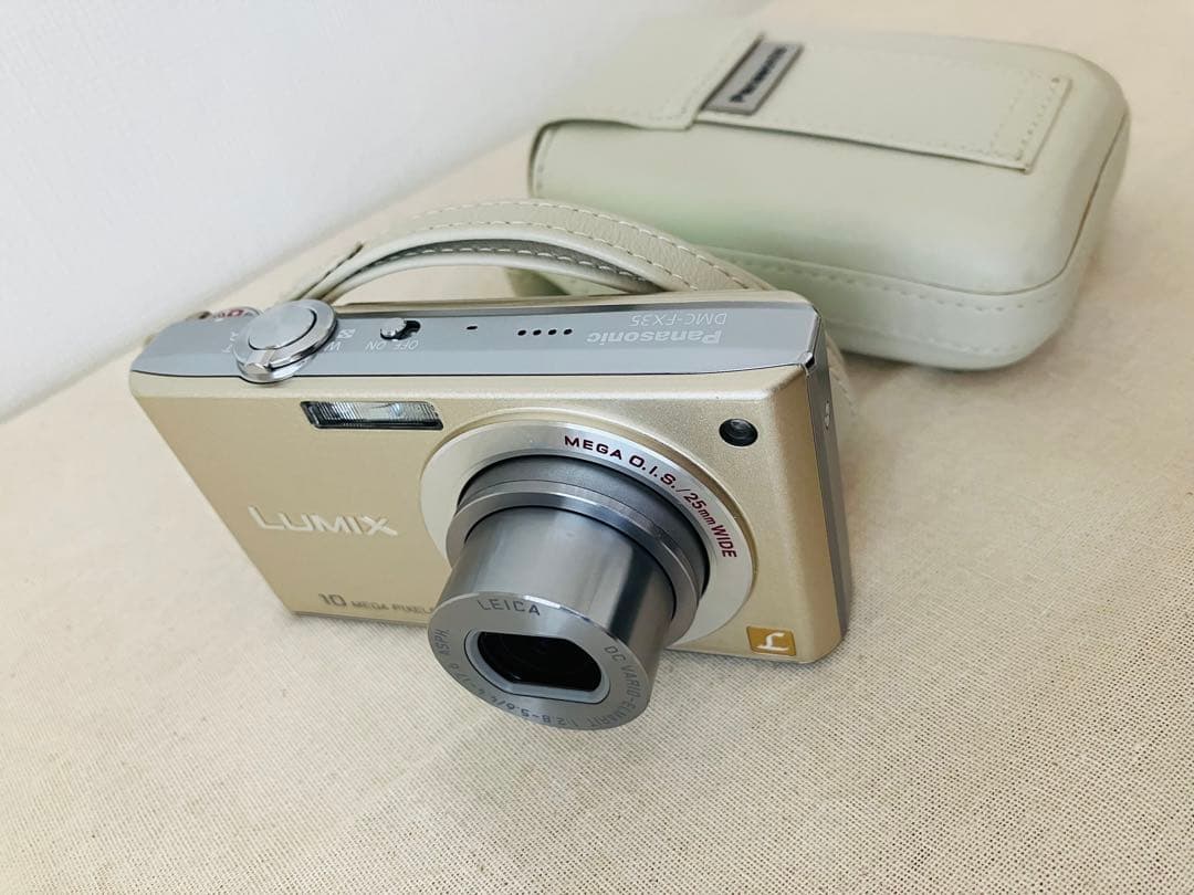 Pansonic デジカメ LUMIX DMC-FX35 ゴールド