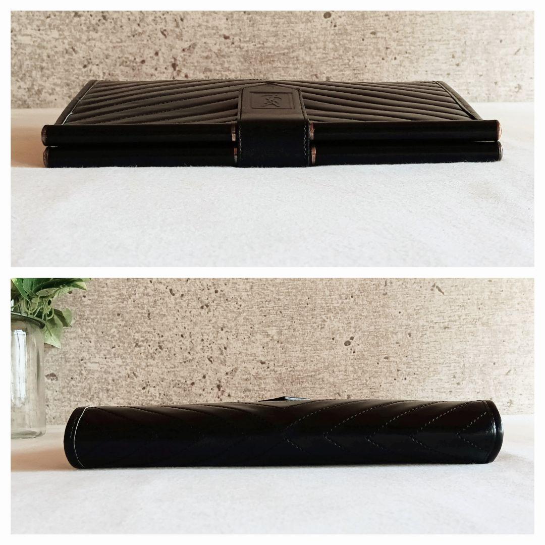 美品 イヴサンローラン ビンテージ レザー クラッチバッグ 鞄 レディースメンズ