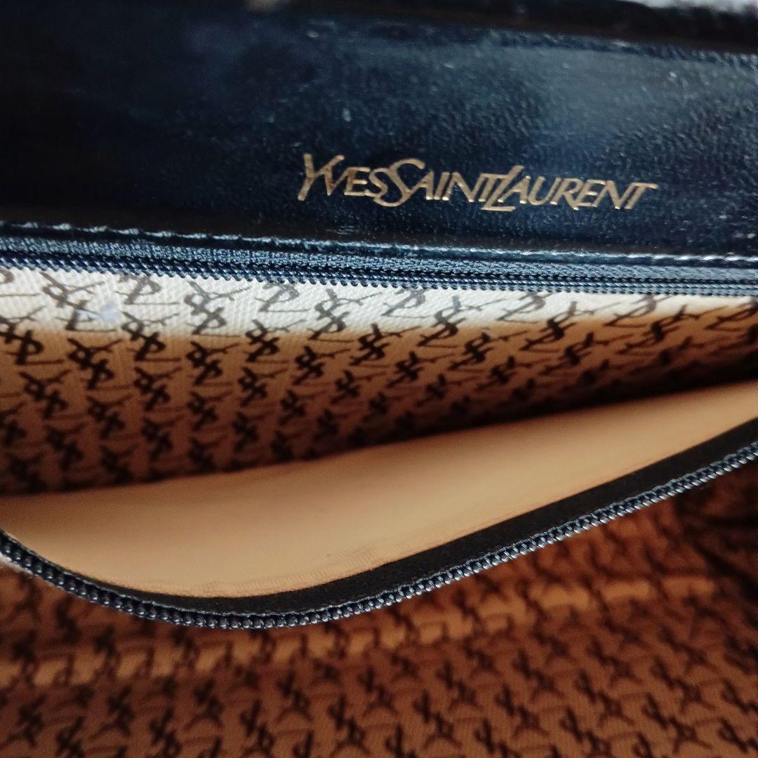 美品 イヴサンローラン ビンテージ レザー クラッチバッグ 鞄 レディースメンズ