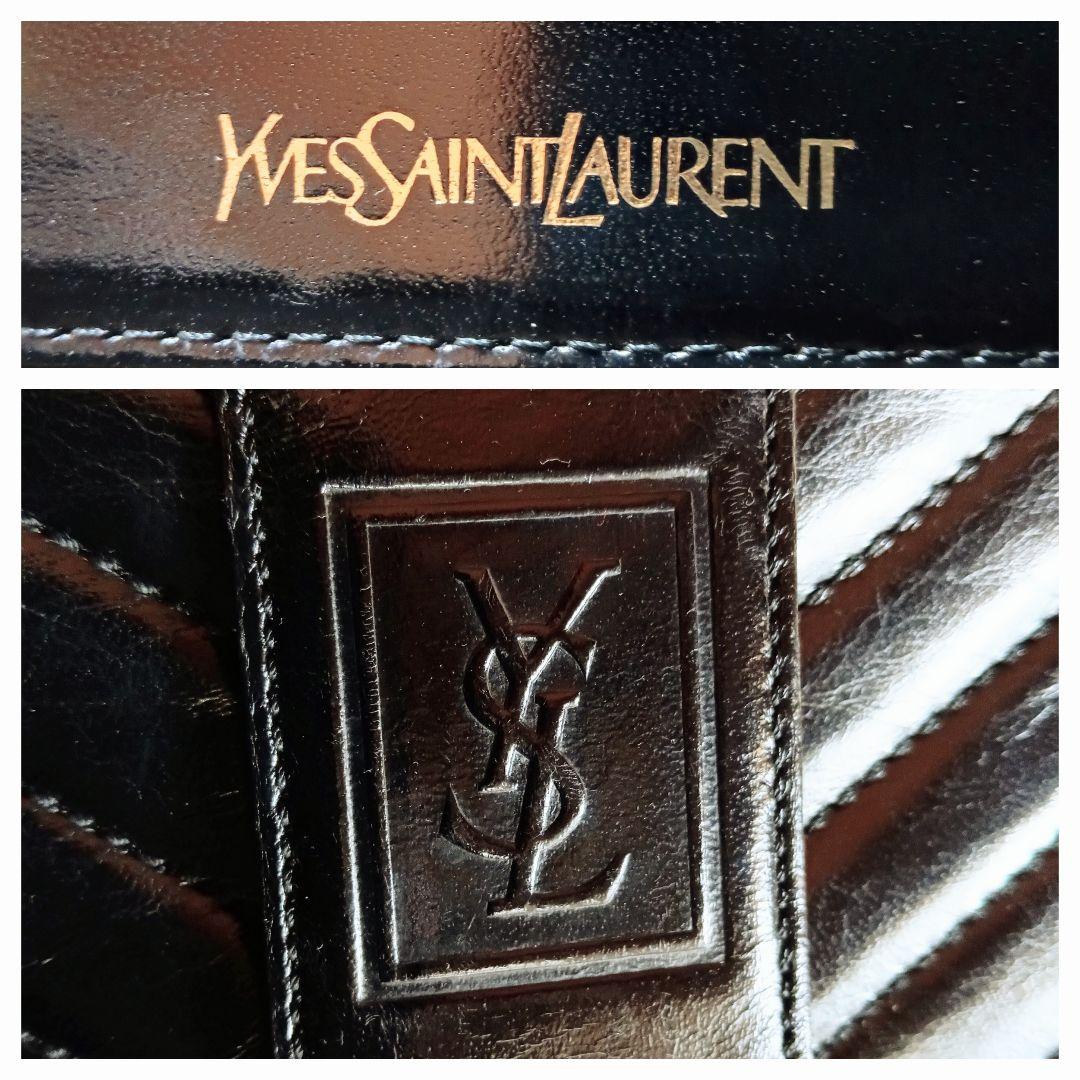 美品 イヴサンローラン ビンテージ レザー クラッチバッグ 鞄 レディースメンズ