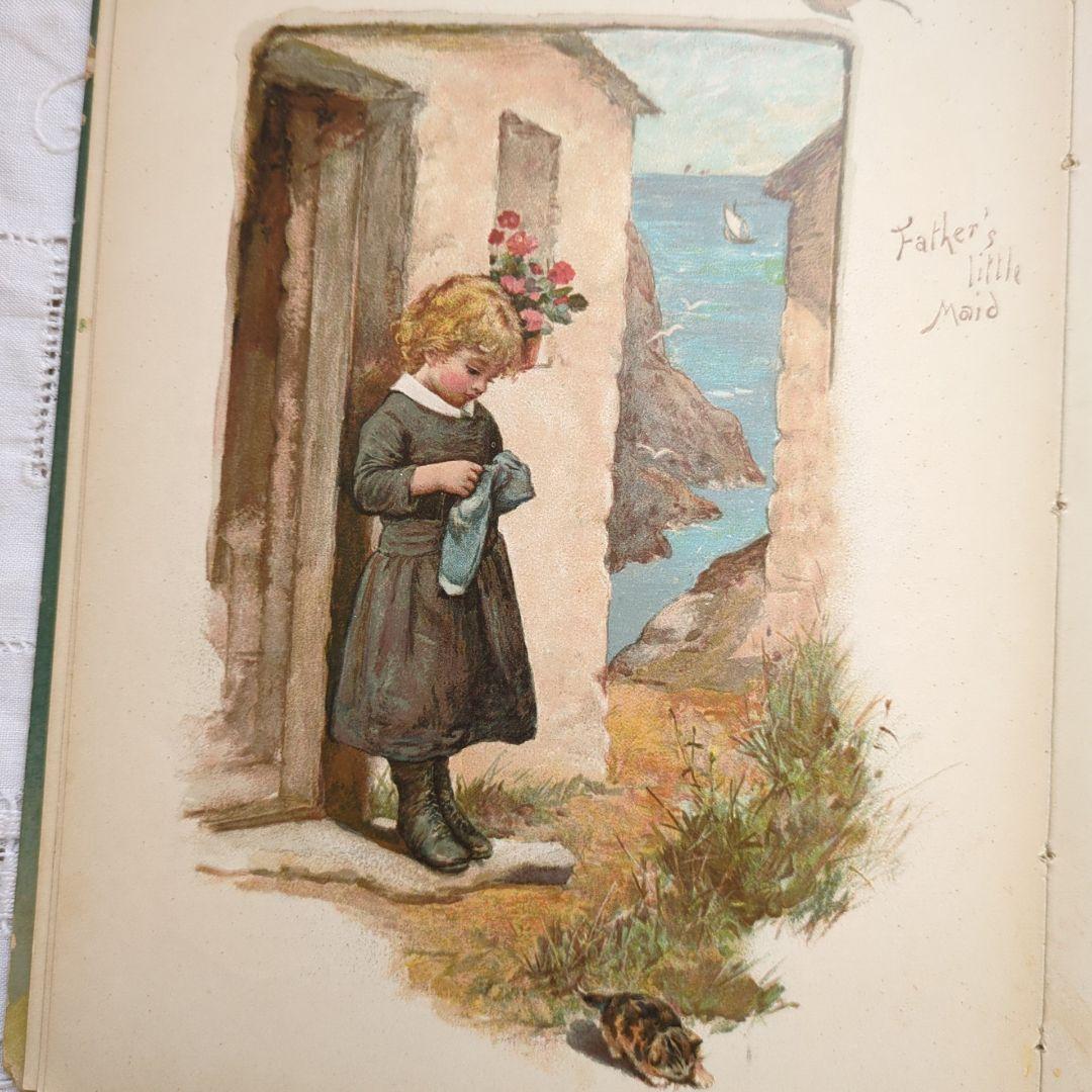 超稀少1891アーネストニスター絵本 初版本 洋書古書 児童書 ヴィクトリアン