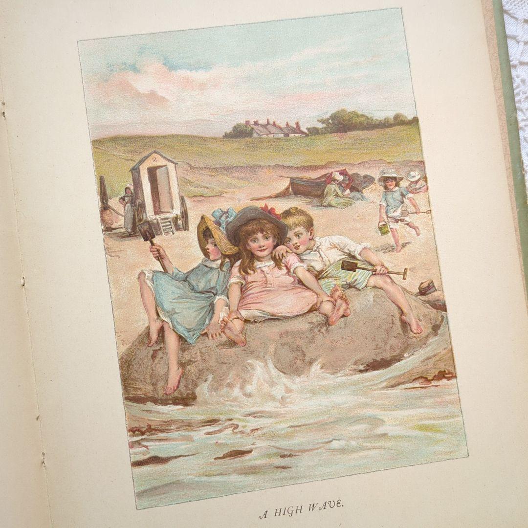 超稀少1891アーネストニスター絵本 初版本 洋書古書 児童書 ヴィクトリアン