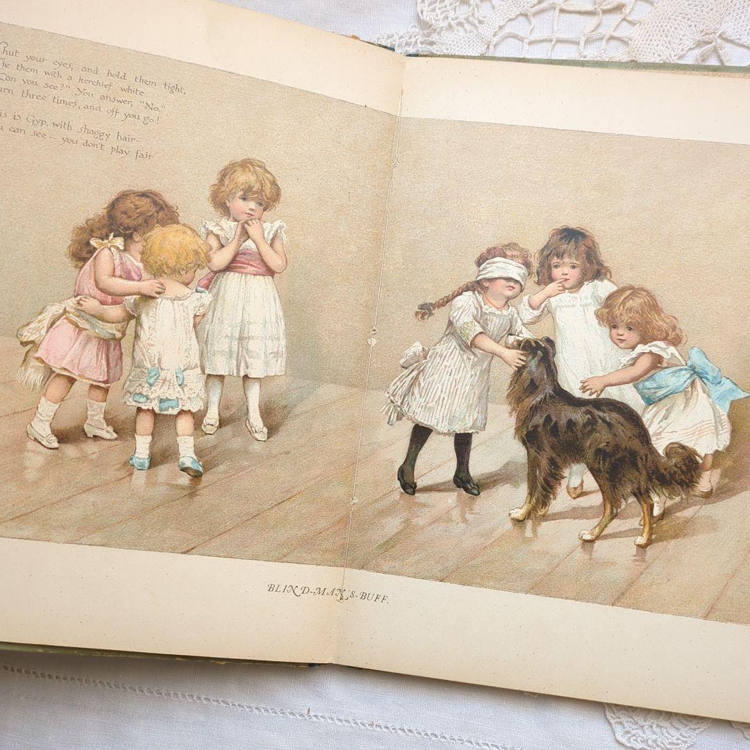 超稀少1891アーネストニスター絵本 初版本 洋書古書 児童書 ヴィクトリアン