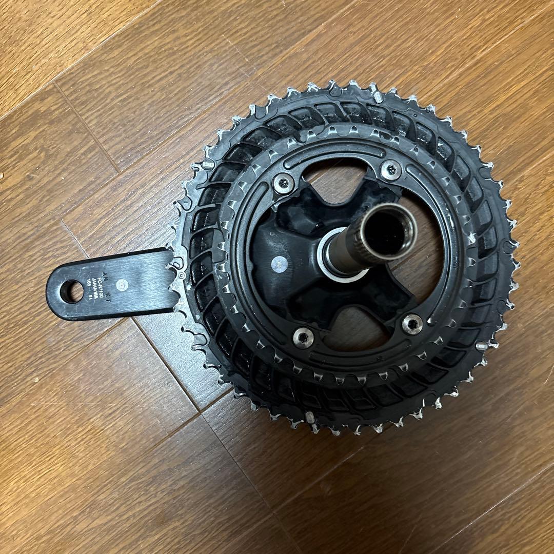 FC-R7100 165mm 52-36Tクランクセット