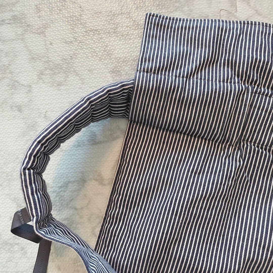 【定価20900円♡】グランモッコ おんぶ紐 抱っこ紐 紺 ネイビー ストライプ