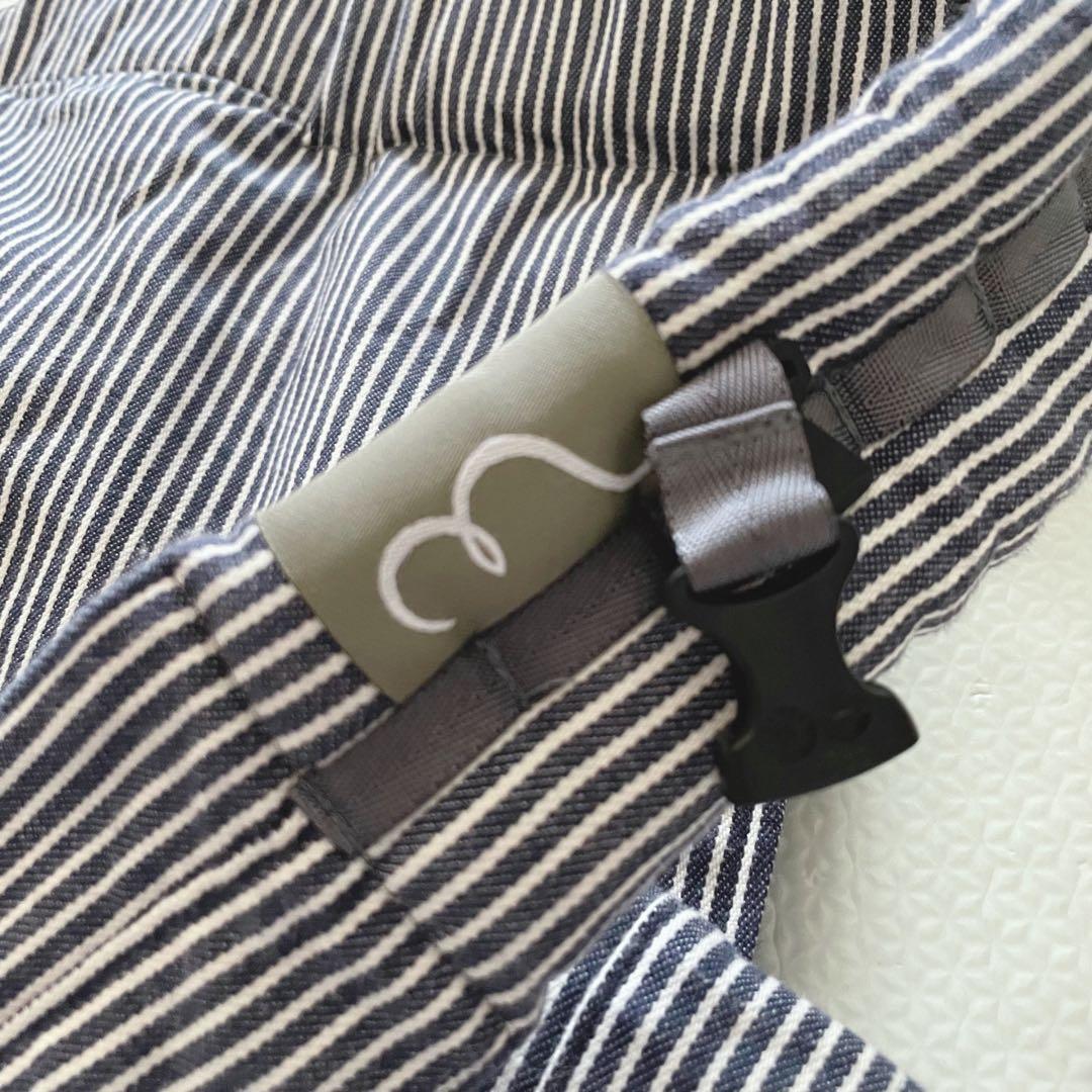 【定価20900円♡】グランモッコ おんぶ紐 抱っこ紐 紺 ネイビー ストライプ