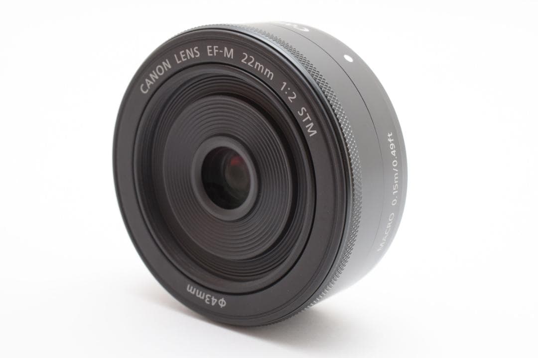 超美品 CANON キャノン EF-M 22mm F2 STM M691