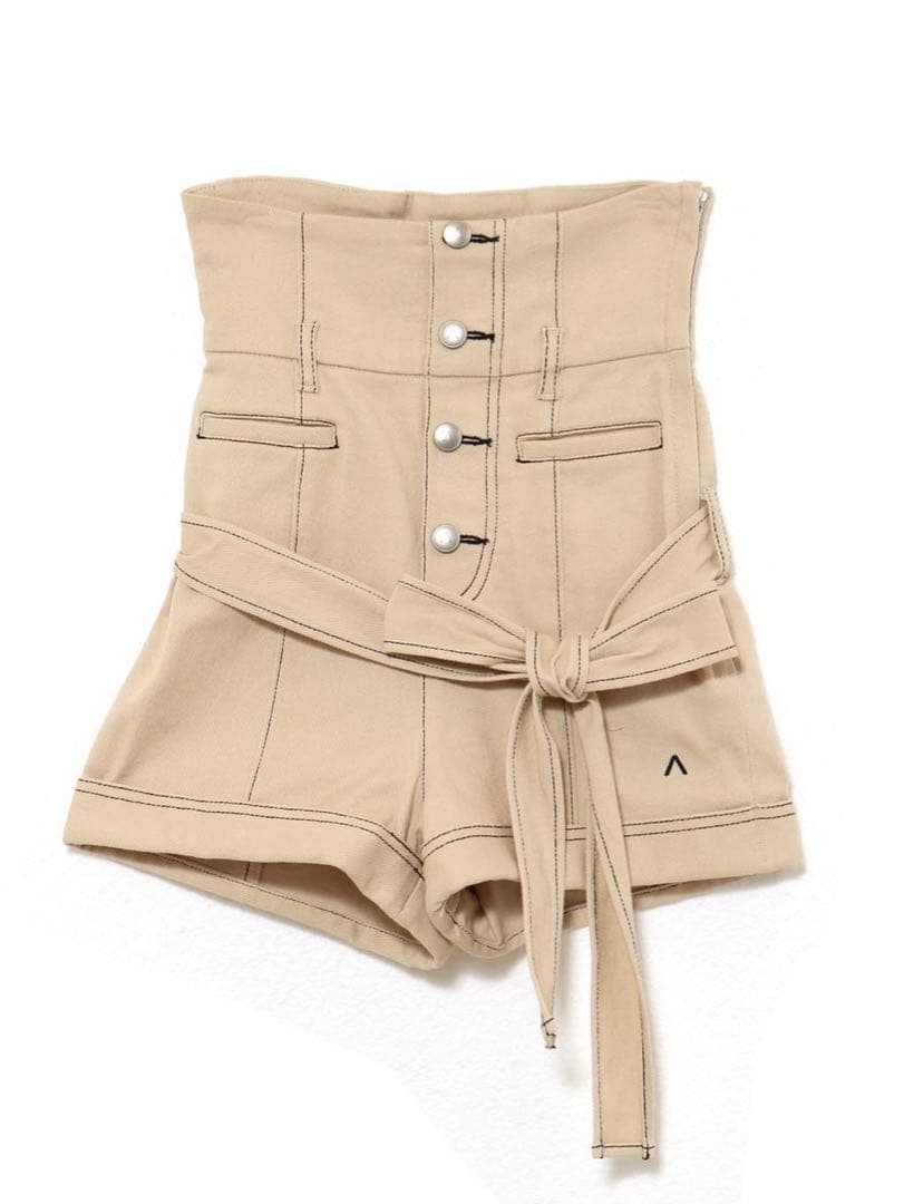 パンツ ANDMARY Highwaist ribbon pants AM1380