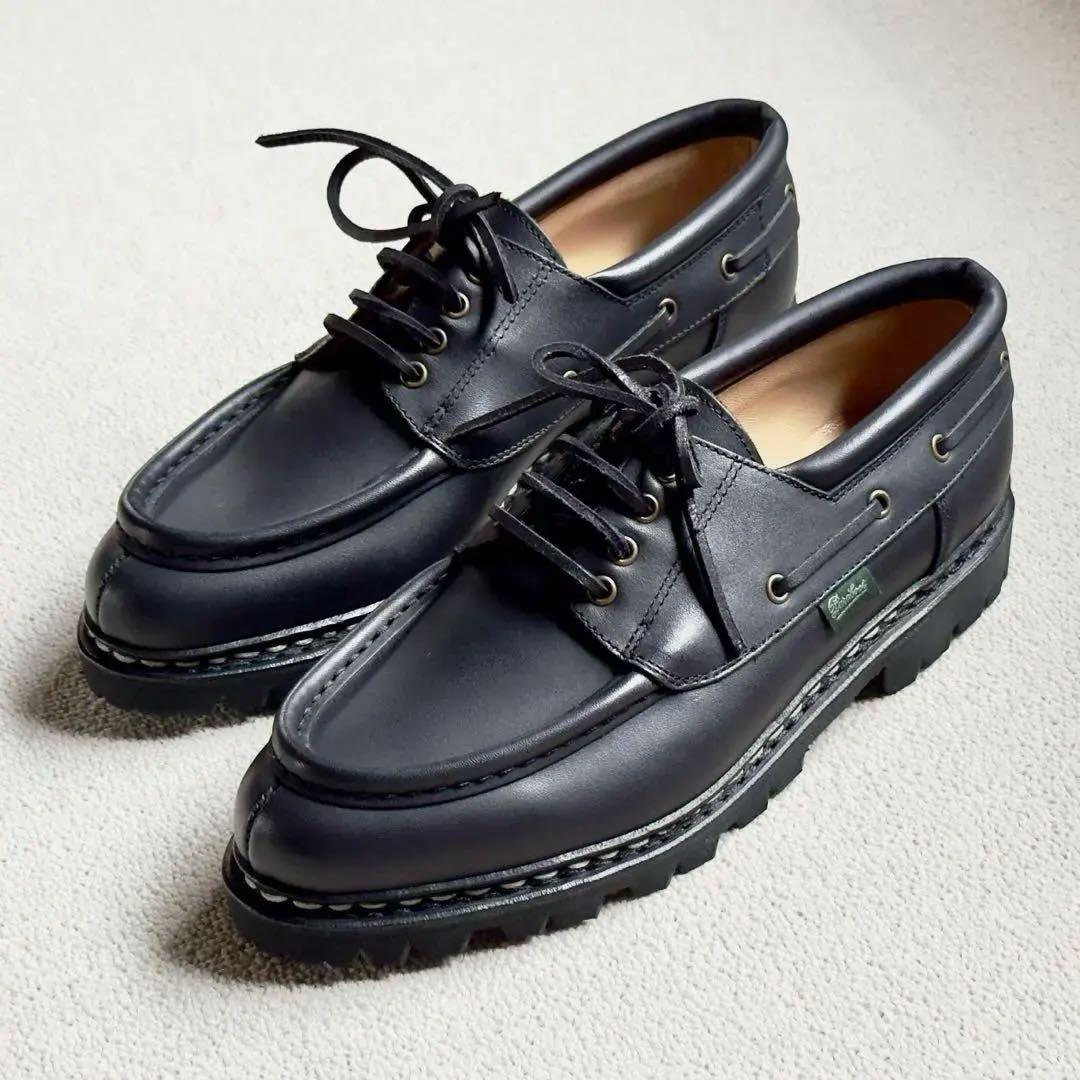 Paraboot CHIMEY LIS NOIR INK 7.5 未使用