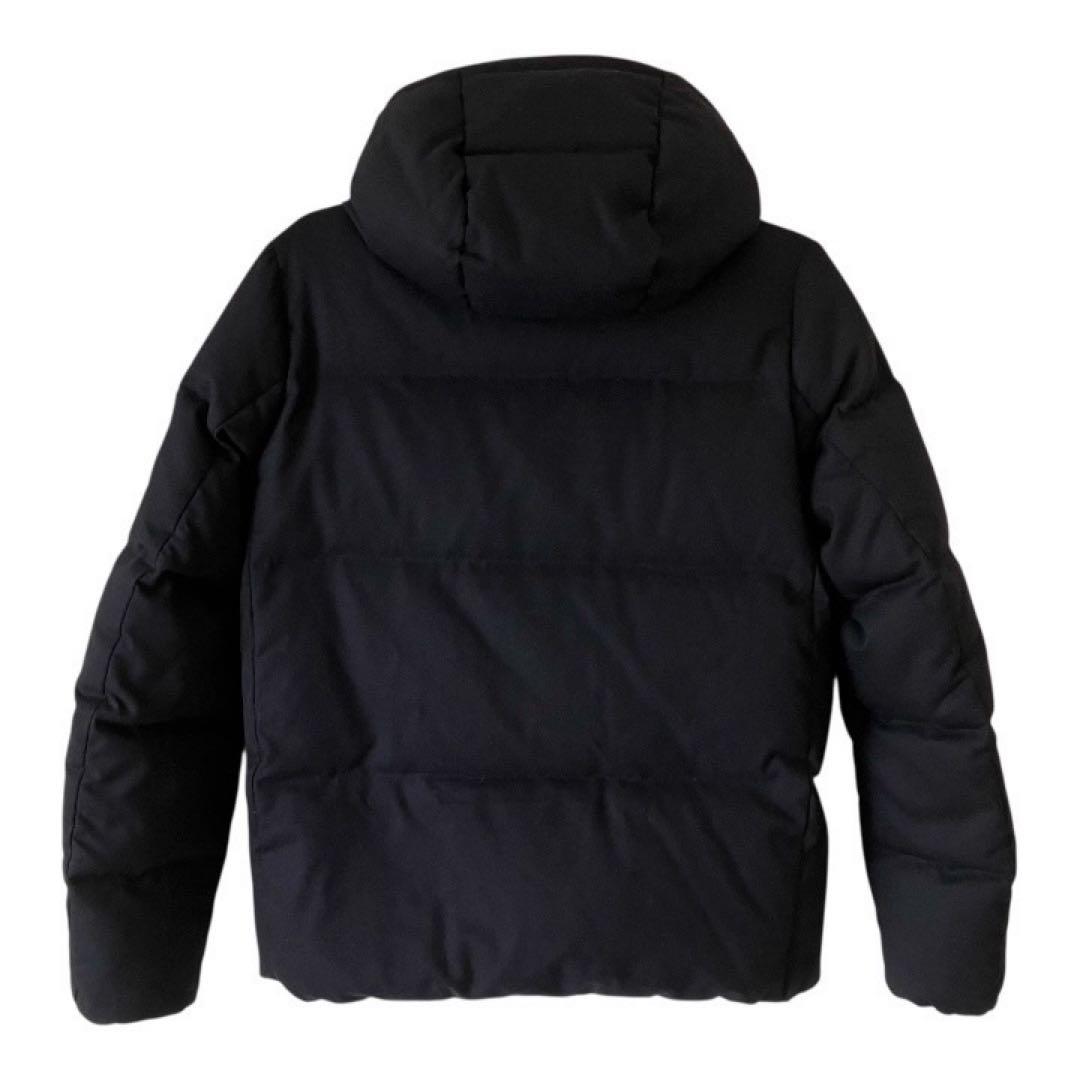 nano universe☓西川ダウン ダウンジャケット ブラック Sサイズ