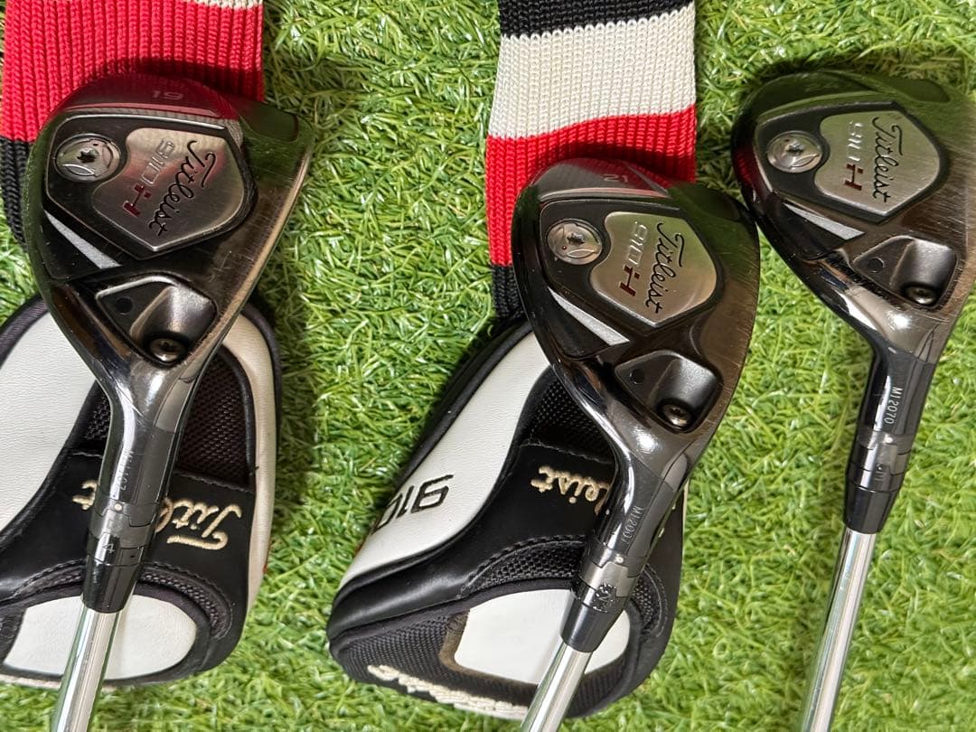 タイトリスト910H ユーティリティ×3本(19°、21°、24°)