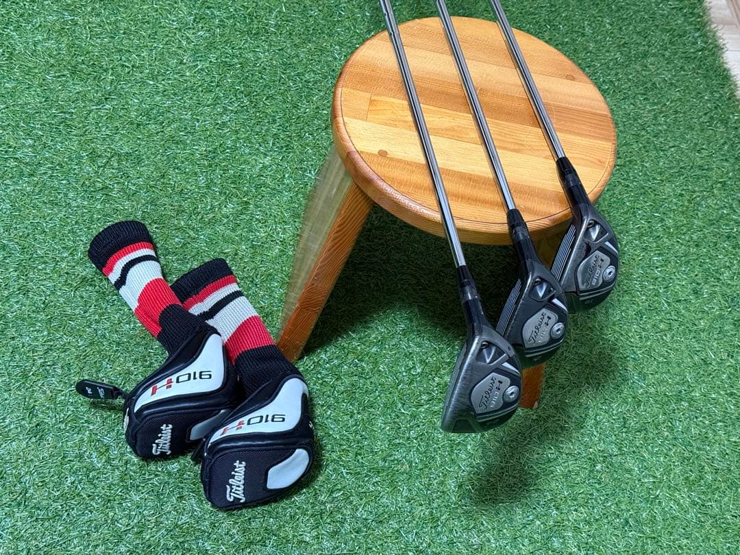 タイトリスト910H ユーティリティ×3本(19°、21°、24°)