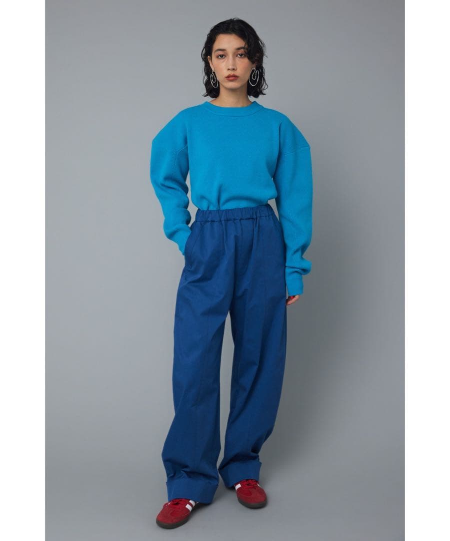 【美品】HeRIN.CYE へリンドットサイ コクーンカフパンツ