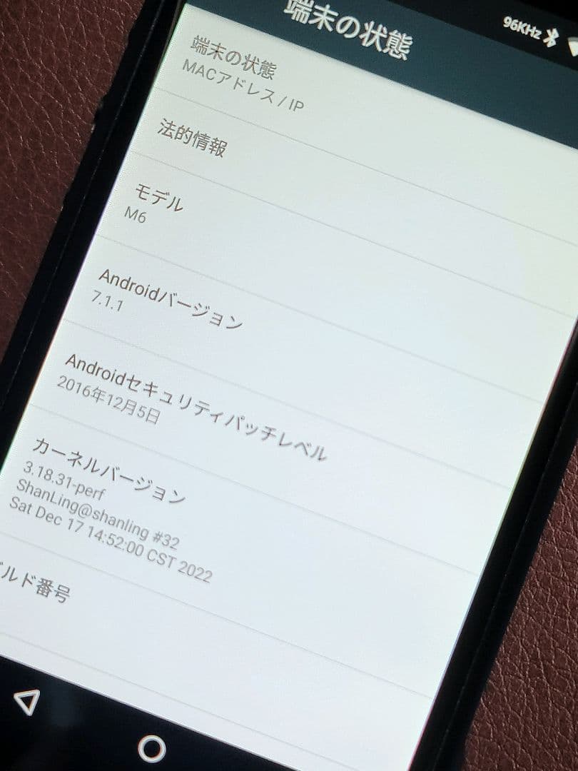 【完動美品】SHANLING M6 + 本革ケース