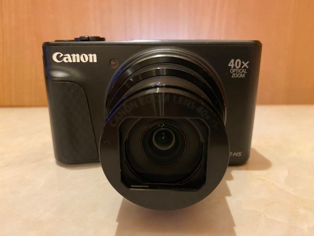 【美品】キャノン パワーショット SX740 HS ブラック 黒 コンデジ