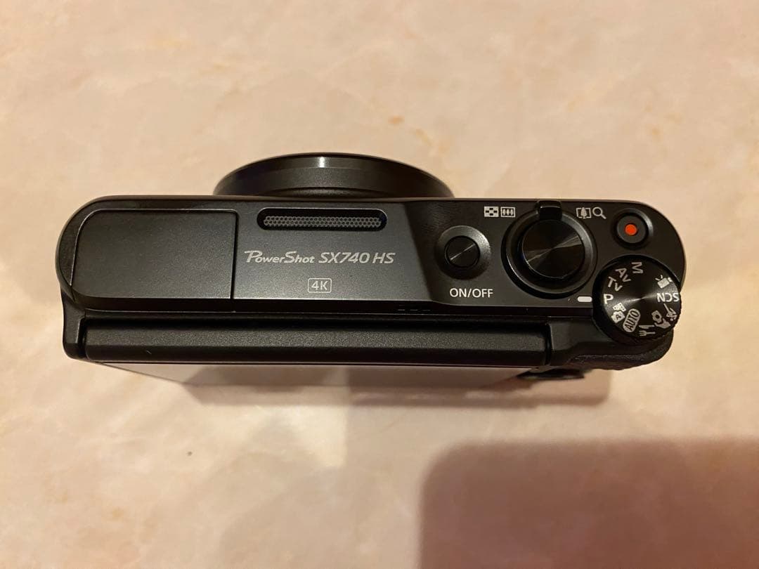 【美品】キャノン パワーショット SX740 HS ブラック 黒 コンデジ