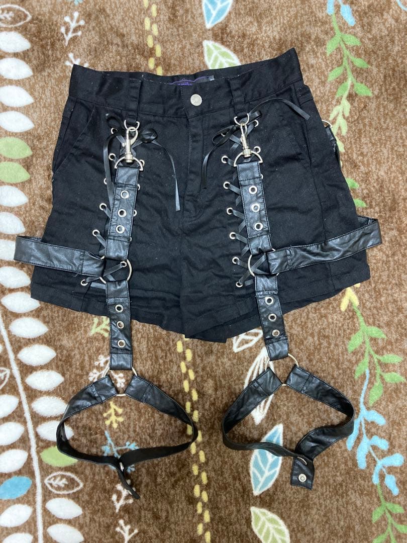 ガーターベルト付きパンツ Amilige アミリージュ サブカル グランジ