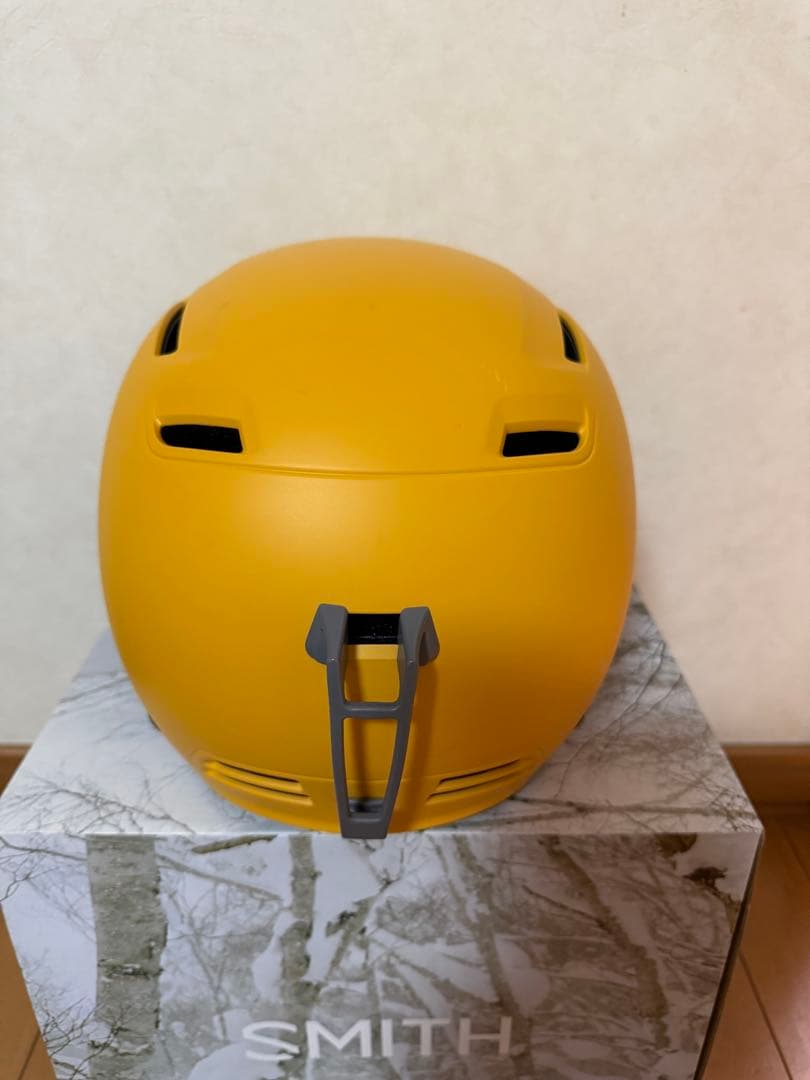 【値下げしました】SMITH イエロー スノーボード スキー ヘルメット