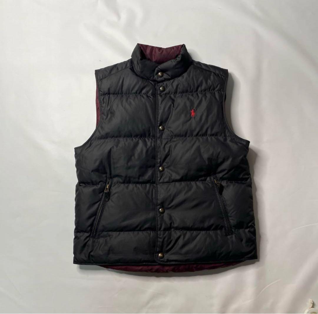 ラルフローレン ダウンベスト リバーシブル