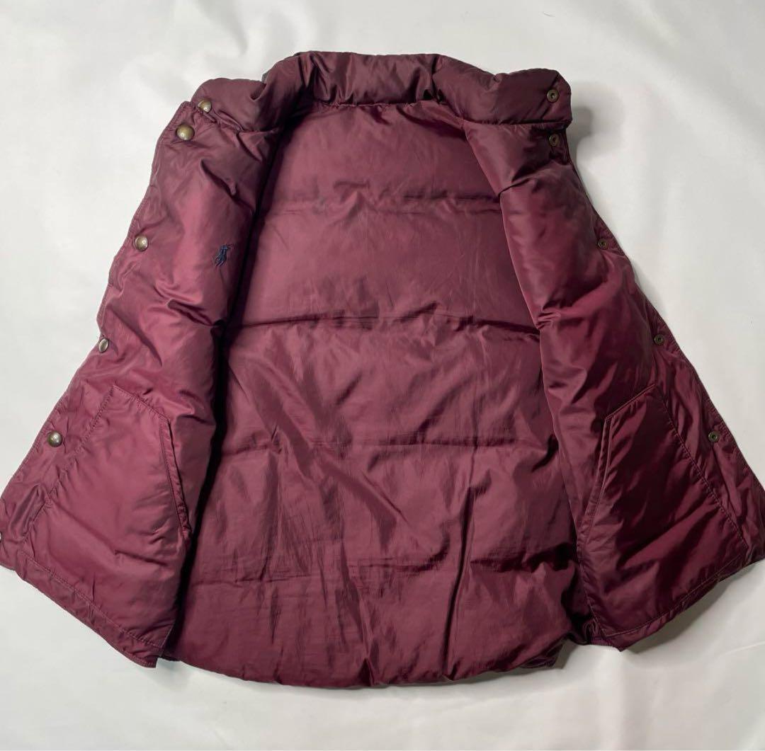 ラルフローレン ダウンベスト リバーシブル