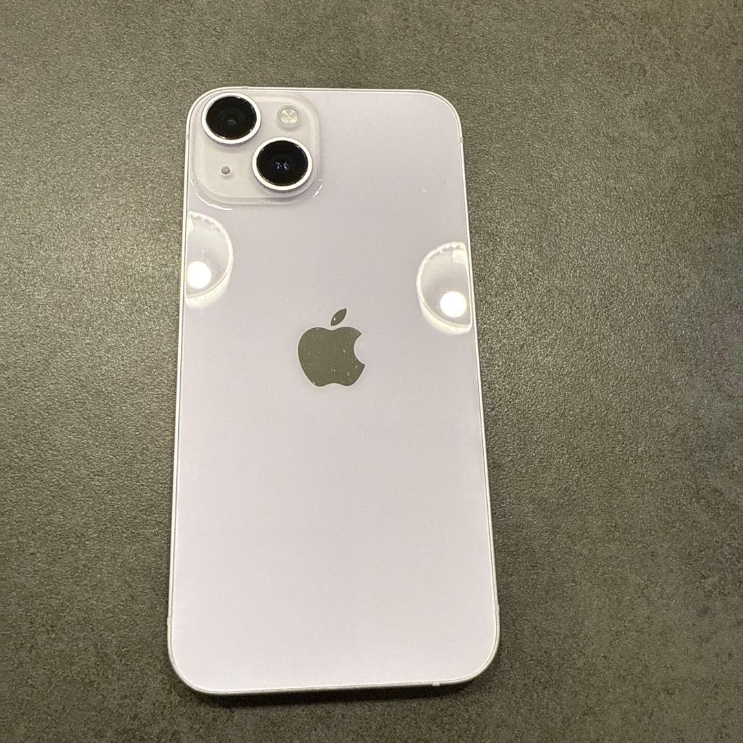 Apple iPhone 14 本体 パープル　128G 箱付き