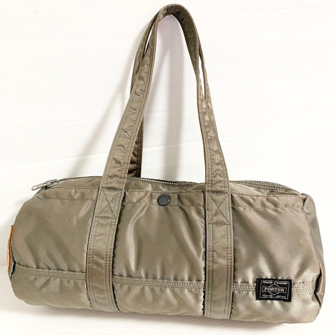 希少 ポーター タンカー ダッフル ミニボストンバッグLサイズ グレー